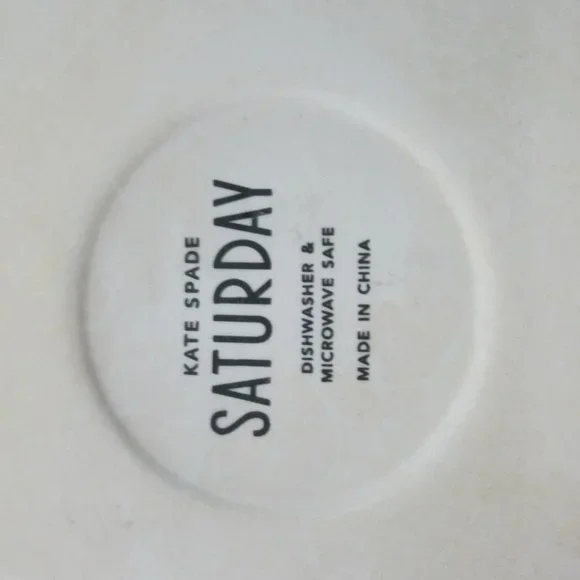 Kate Spade Saturday Ho! Ha! Yo! Mug Cup Microwave & Dishwasher Safe - Picture 13 of 13